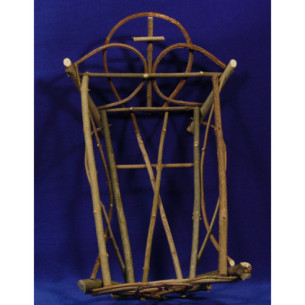 Cradle 35 cm wicker