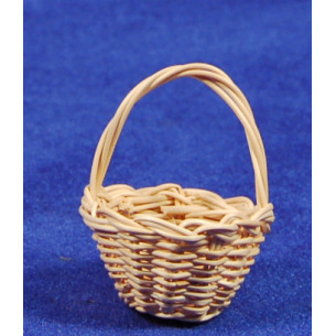 Basket with handle 4,5 cm wicker