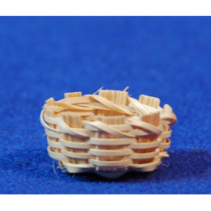 Cesto paniere D 2 cm H 1 cm vimini