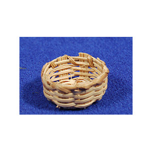 Cesto para pan D 2,5 cm H 1 cm mimbre