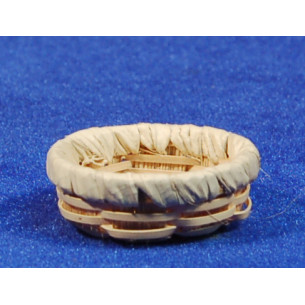 Cesto para pan 3 cm D 1,5 cm mimbre