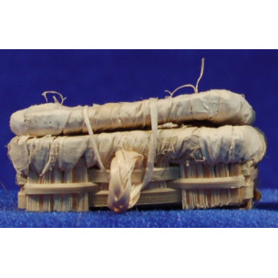 Basket with cap 4 cm wicker