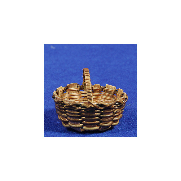 Cesto una anse oval 7 cm vimini
