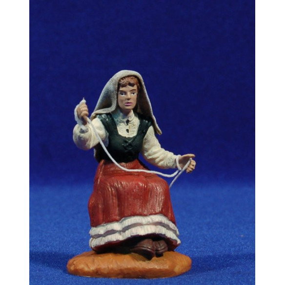 Woman knitting with clothes10 cm durexina Oliver