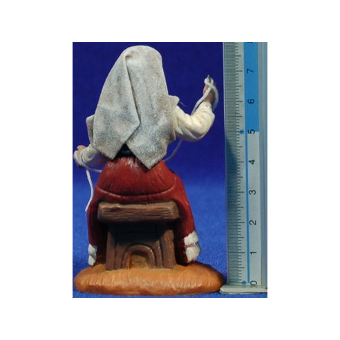 Pastora cosedora con ropa 10 cm durexina Oliver