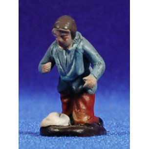 Pastor adorant 5 cm fang pintat Figuralia