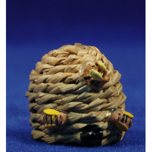 Beehive with bees 2,5 cm wicker