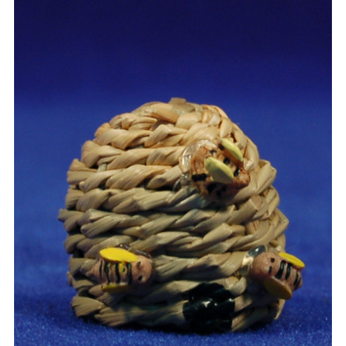 Beehive with bees 2,5 cm wicker