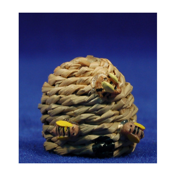 Beehive with bees 2,5 cm wicker