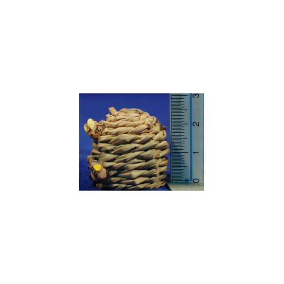 Beehive with bees 2,5 cm wicker