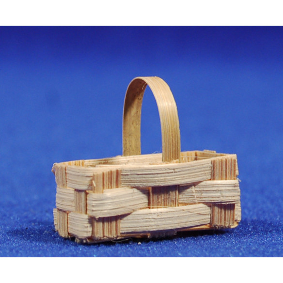 Cesto piano con anse 3 cm  vimini