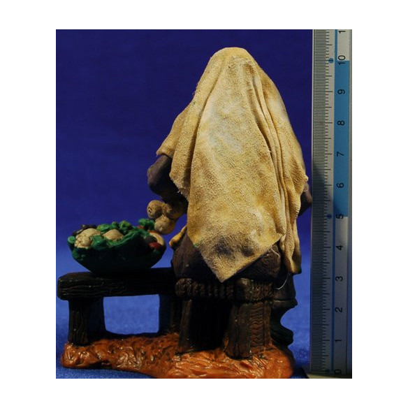 Vegetables woman seller 15 cm durexina Oliver