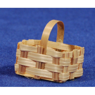 Cesto piano con anse 4 cm  vimini