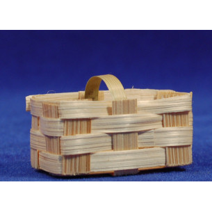 Basket plan with handles 5,5 cm wicker