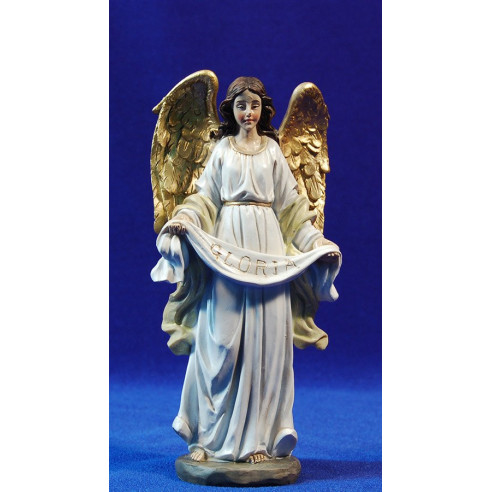 Angel stand white 17 cm resin