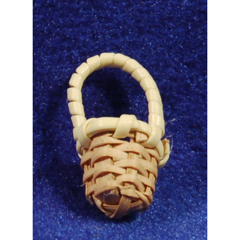 Cesto chiaro 2 cm vimini