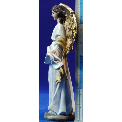 Angel stand white 17 cm resin