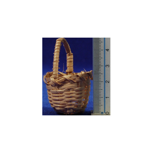 Cesto con manico 5 cm vimini