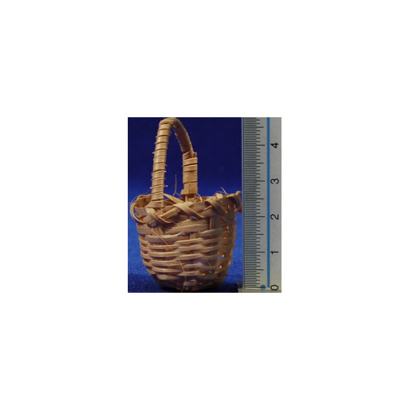 Cesto con manico 5 cm vimini