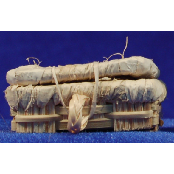 Basket with cap 4 cm wicker