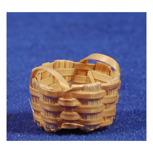 Basket two handle diameter 2 cm wicker