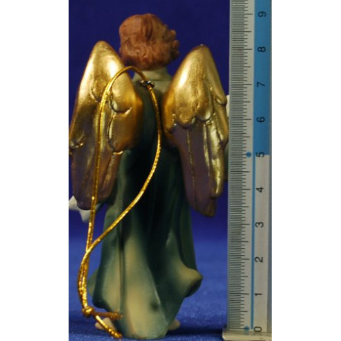 Àngel penjar-peu 9 cm resina m1