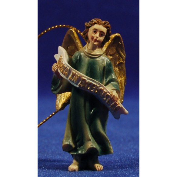 Angelo appeso-in piedi 5,5 cm resina m1