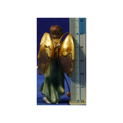 Àngel penjar-peu 5,5 cm resina m1