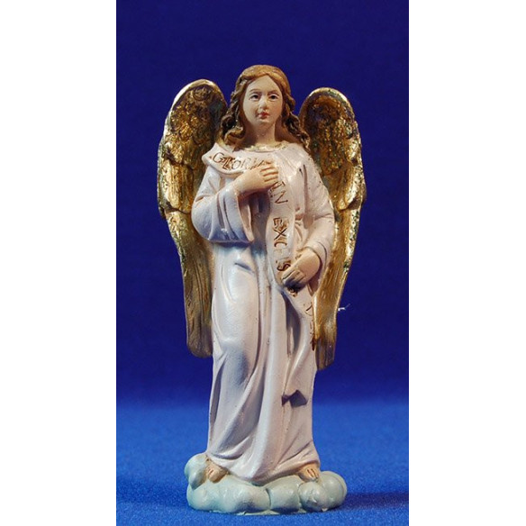 Angel stand white 11 cm resin