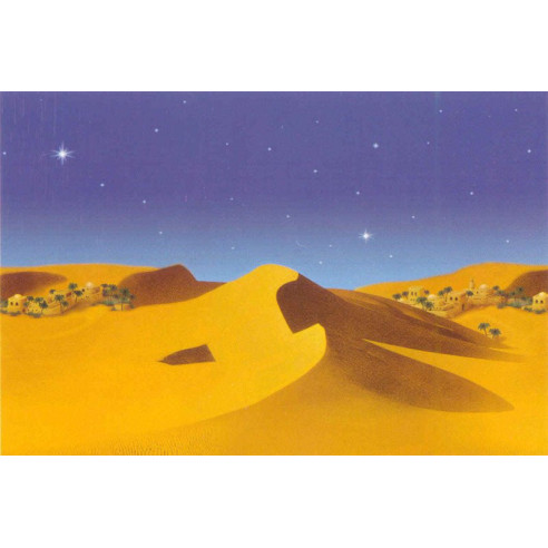 Sfondo deserto 100x65 cm carta Oliver