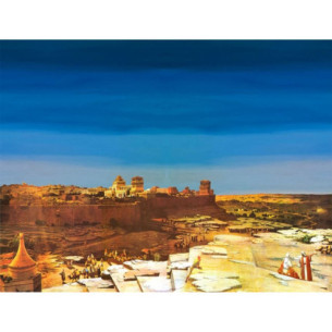 Fons Jerusalem dreta 100x70 cm paper