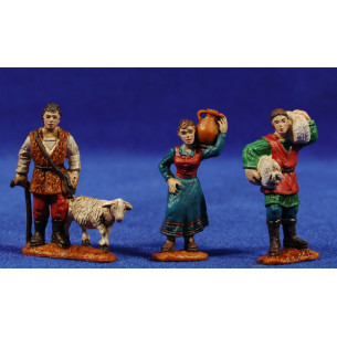Group of 3 shepherd M1 5 cm Durexina Oliver