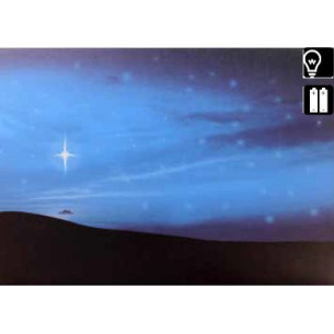 Fons estrella polar 60x40 cm il·luminat paper