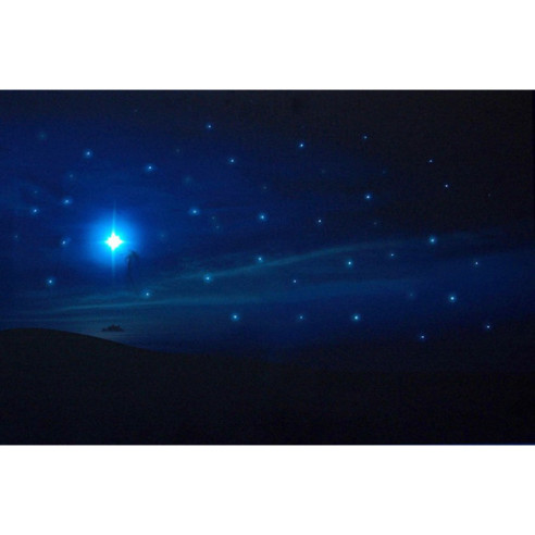 Sfondo stella polare 60x40 cm luminoso carta