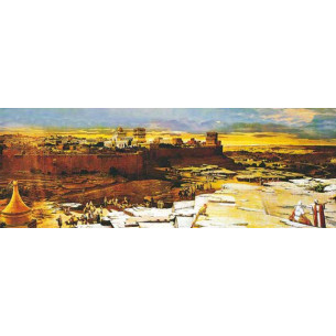 Fons Jerusalem 118x42 cm paper