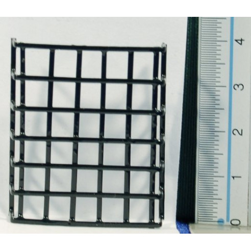 Reja cuadrada simple 4 cm metal Belenes Puig