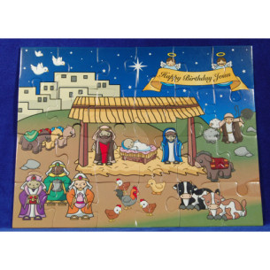 Puzzle infantil 33x25 cartón