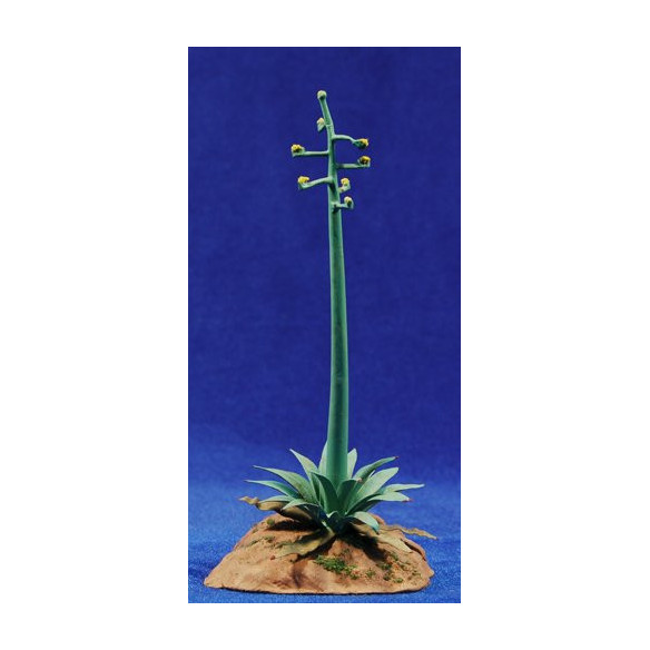 Agave fiore 14 cm metallo