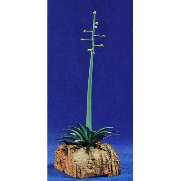 Agave fiore 19 cm metallo