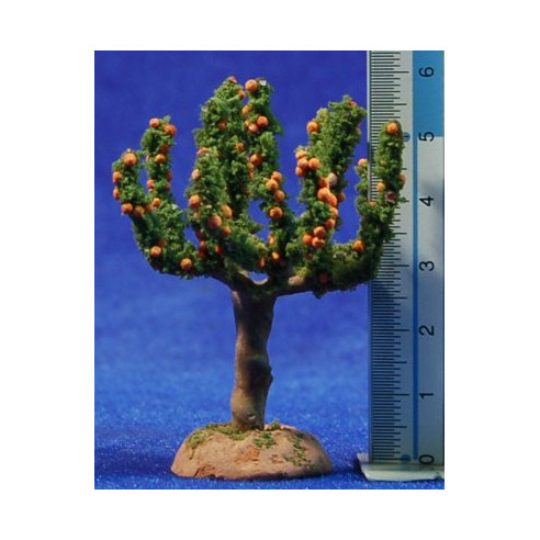 Arancione 7 cm metallo