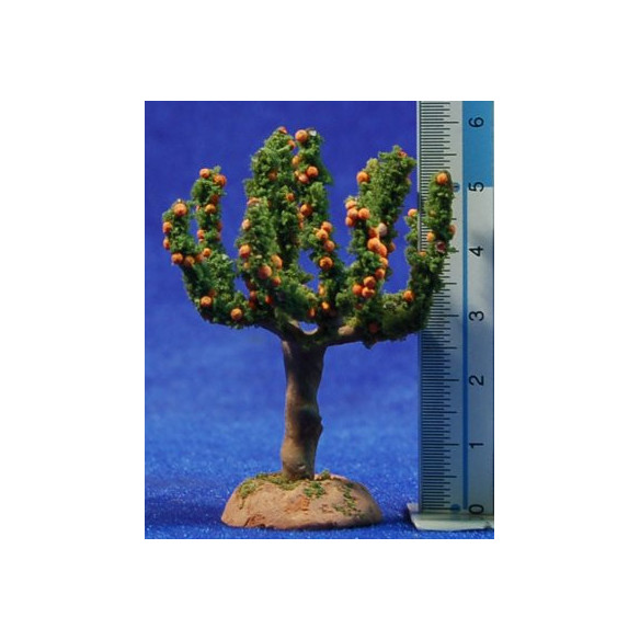 Arancione 7 cm metallo