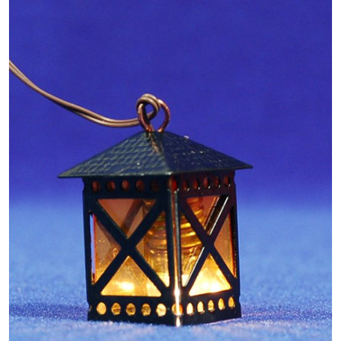 Bulb street light yellow 3,5 cm metal