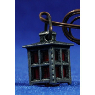 Lampada luce rossa lampadina 2,2 cm metallo