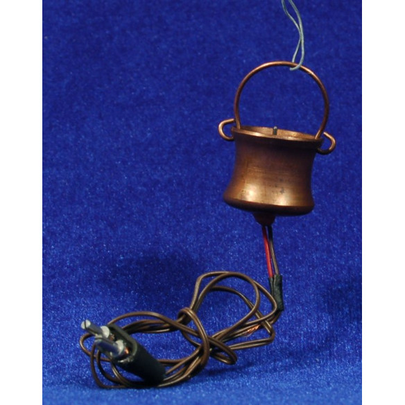 Olla amb fum 3,5 cm metall
