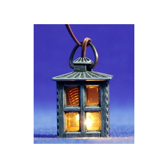 Lampada luce gialla lampadina 2,8 cm metallo