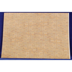 Brick wall simulated M1 43x30 cm
