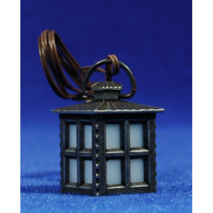 Bulb street light white 2,8 cm metal