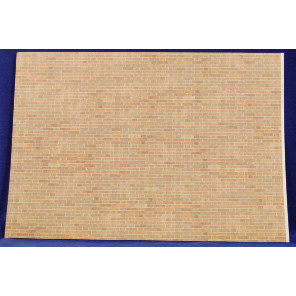 Brick wall simulated M1 43x30 cm
