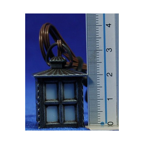 Lampada luce bianca lampadina 2,8 cm metallo