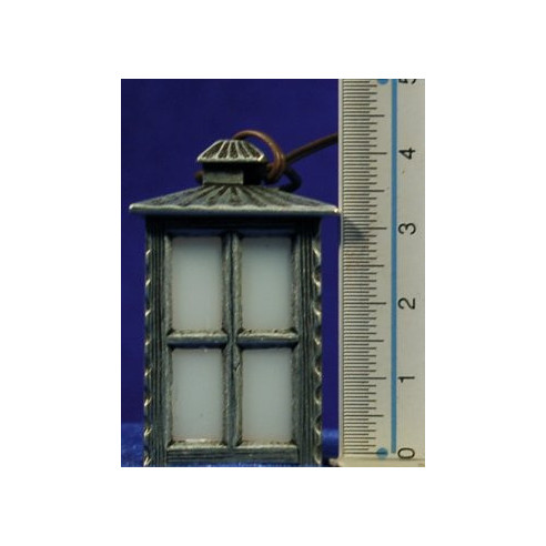 Farola bombeta llum blanca 4,5 cm metall